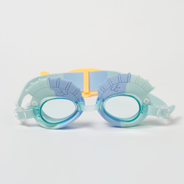 Blauwe zwembril voor kinderen in visvorm – Sunnylife Finn the Fish met verstelbare band | Ontdek Sunnylife bij Little Fashion Addict