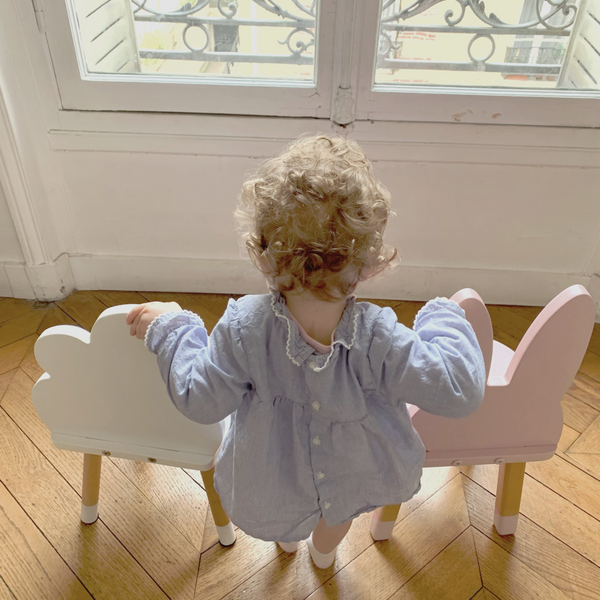 Little Fashion Addict - Boogy woody - Ministoeltje witte wolk