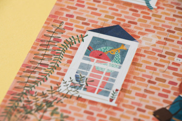 Londji Kinderpuzzel - Puzzel 36 stukken - Welcome to my home - Voor kids vanaf 3 jaar - Verkrijgbaar bij Littlefashionaddict.com