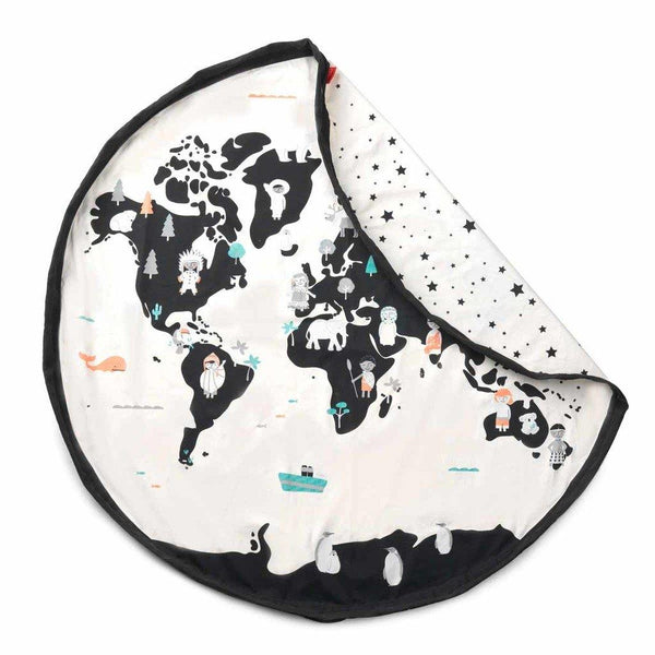 Little Fashion Addict - Play & Go Print - Worldmap binnenkant