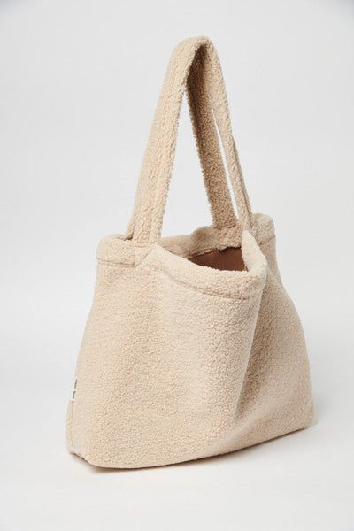 Little Fashion Addict - Studio Noos - Chunk Teddy Mom Bag Ecru