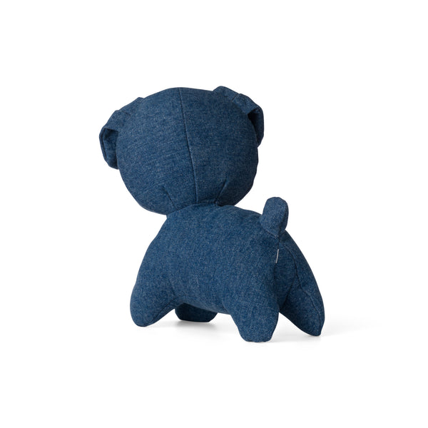 Nijntje Miffy - Snuffie als Knuffel - Mid Wash Denim - 21 cm - www.littlefashionaddict.com