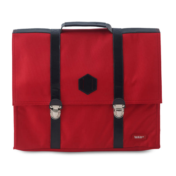 Schooltas - rood - littlefashionaddict.com