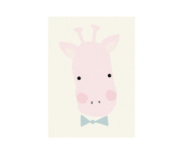 Poster - giraf - littlefashionaddict.com