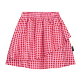 Daily Brat Peachy Skirt Sunny Red – stijlvolle en speelse rok | Verkrijgbaar bij Little Fashion Addict