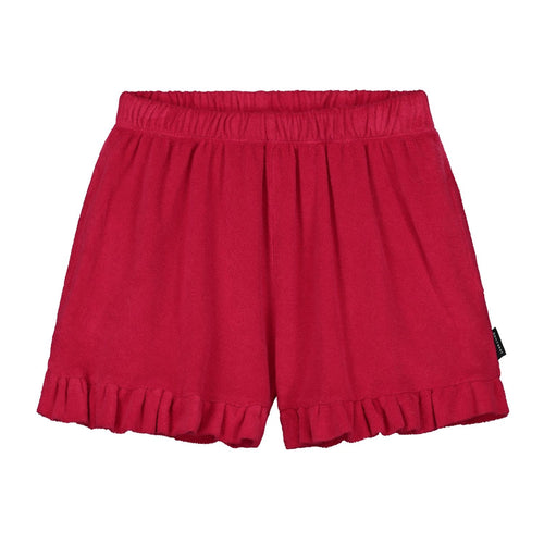 Luchtige meisjes short in love potion roze – Daily Brat suzy short | Verkrijgbaar bij Little Fashion Addict