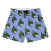 daffy dino zwembroek sky blue – comfortabele en sneldrogende zwemshort van Daily Brat | Verkrijgbaar bij Little Fashion Addict