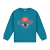 Sweater voor jongens met koalaprint en geribbelde boorden, gemaakt van biologisch katoen van het merk Daily Brat | Verkrijgbaar bij Little Fashion Addict