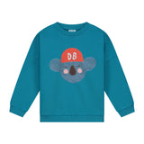 Sweater voor jongens met koalaprint en geribbelde boorden, gemaakt van biologisch katoen van het merk Daily Brat | Verkrijgbaar bij Little Fashion Addict