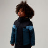 Gosoaky City Fox winterjas in Denim Multi met kleurblokken en imitatiebont | Ontdek Gosoaky bij Little Fashion Addict