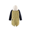 Gosoaky Fast Camel winterjas in Grey Green Multi met verstelbare taille en kleurblokken | Ontdek Gosoaky bij Little Fashion Addict