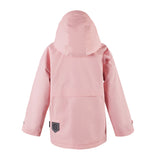 Gosoaky Roaring Cat meisjesregenjas in First Blush Pink, waterdicht en stijlvol. | Verkrijgbaar bij Little Fashion Addict