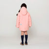 Gosoaky 'Sleeping Pigeon' kinderjas in evening pink, waterdicht met afneembare capuchon. | Ontdek Gosoaky bij Little Fashion Addict