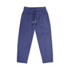 Donkerblauwe jongensbroek van Jenest met rechte pasvorm en koordsluiting | Comfy Chino Night Blue | verkrijgbaar bij Little Fashion Addict