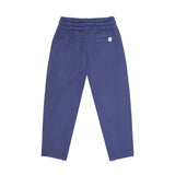 Donkerblauwe jongensbroek van Jenest met rechte pasvorm en koordsluiting | Comfy Chino Night Blue | verkrijgbaar bij Little Fashion Addict