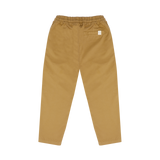 Jenest Comfy Chino voor jongens in Hazelnut Brown met elastische tailleband | Verkrijgbaar bij Little Fashion Addict