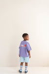 Lichtblauwe Hug Shorts van Jenest voor jongens in zacht ribfluweel | Hug Shorts Water Blue - verkrijgbaar bij Little Fashion Addict