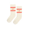 JS Sport Socks Off White van Jenest – zachte sportkousen met kleurrijke strepen en logo | Little Fashion Addict