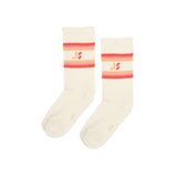 JS Sport Socks Off White van Jenest – zachte sportkousen met kleurrijke strepen en logo | Little Fashion Addict