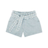 Jenest denim short voor meisjes met licht gewassen look en zwaluwprint | Julie Shorts Light Wash | verkrijgbaar bij Little Fashion Addict