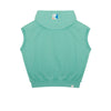 Mouwloze Hoody in het lichtgroen voor jongens en meisjes van Jenest. | Taka Sleevless Hoody Watermelon Green | Verkrijgbaar bij Little Fashion Addict