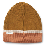 Littlefashionaddict - Liewood - AW23 - Ezra Beanie Hat - Tuscany Rose Mix - Voor meisjes - Meisjesmuts - Vanaf 3 tot 8 jaar in stock en verkrijgbaar bij Little Fashion Addict