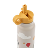 Drinkfles van Liewood in sandy | Falk Water Bottle 350 ml Around the World Sandy | Ontdek Liewood bij Little Fashion Addict
