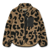 Nolan teddy fleece jas voor jongens en meisjes | Nolan Pile Jacket Mega Leo Oat Mix | Ontdek Liewood bij Little Fashion Addict