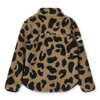 Nolan teddy fleece jas voor jongens en meisjes | Nolan Pile Jacket Mega Leo Oat Mix | Ontdek Liewood bij Little Fashion Addict