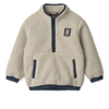 Balou pile anorak voor jongens van Liewood in mist | Ontdek Liewood bij Little Fashion Addict