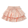 Rokje met speelse laagjes in off-white en blush van Sproet & Sprout| Uit de Champions League of Fun collectie - Verkrijgbaar bij Little Fashion Addict