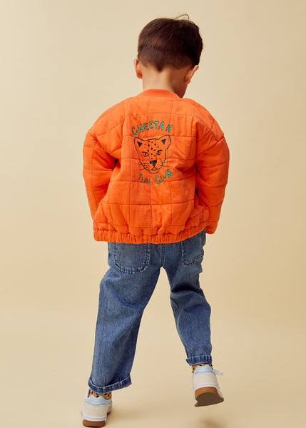 Jongens denim broek in denim blue van Sproet & Sprout uit de Champions League of Fun - Verkrijgbaar bij Little Fashion Addict
