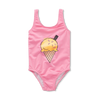 Roze badpak met grote ijsjesprint uit de Champions League of Fun collectie - Verkrijgbaar bij Little Fashion Addict