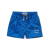 Kobaltblauwe zwemshort met Ice Cream Champ print van Sproet & Sprout | Uit de Champions League of Fun Collectie - Verkrijgbaar bij Little Fashion Addict