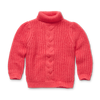 Littlefashionaddict - Sproet & Sprout - AW23 - The Alpine Hut - Cable Sweater Raspberry Pink - in het framboosroze - Voor meisjes - Vanaf 4 tot 10 jaar in stock en verkrijgbaar bij Little Fashion Addict