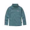 Coltrui voor meisjes in donkergroenblauw met hoge hals en Chou Chou print van Sproet & Sprout | A Cosmic Romance Collectie | Turtle neck Chou Chou Shady Green