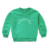 Sweater voor jongens in levendig groen met Purrrfect opdruk van Sproet & Sprout | Sweatshirt Purrfect Vivid Green | A Cosmic Romance collectie
