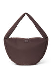 puffy crossbody tas in bruin van Studio Noos | verkrijgbaar bij Little Fashion Addict