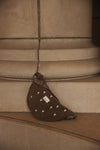 teddy fanny pack crossbody tas met hartjes van Studio Noos in bruin | verkrijgbaar bij Little Fashion Addict