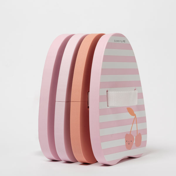 Sunnylife rugdrijver Bubble Back Float in Cotton Candy Pink – zwemhulp voor kinderen van 3 tot 6 jaar | Sunnylife is verkrijgbaar bij Little Fashion Addict