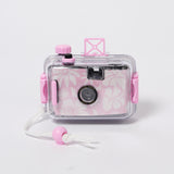 Onderwatercamera voor kinderen in roze bloemenprint van Sunnylife, met transparante waterdichte case | Ontdek Sunnylife bij Little Fashion Addict