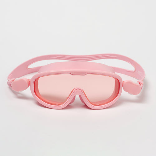 Roze duikmasker voor kinderen met kersenthema – Sunnylife Cotton Candy Cherry, met verstelbare band | Sunnylife is verkrijgbaar bij Little Fashion Addict