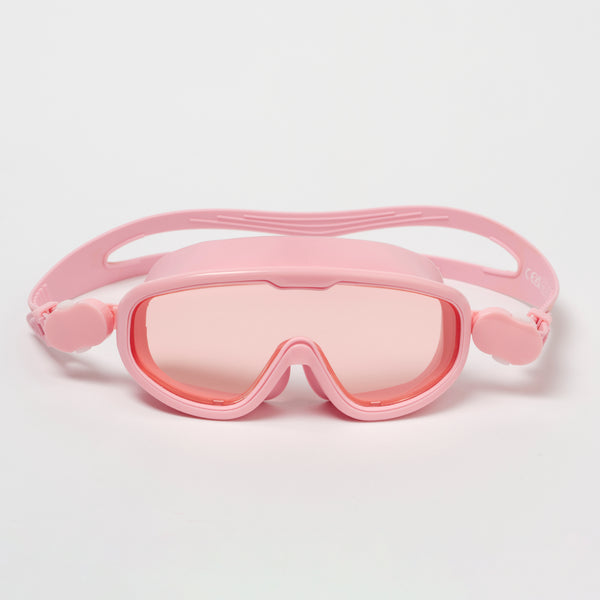Roze duikmasker voor kinderen met kersenthema – Sunnylife Cotton Candy Cherry, met verstelbare band | Sunnylife is verkrijgbaar bij Little Fashion Addict
