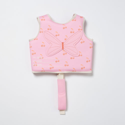 Zwemvest voor baby’s en peuters van 1 tot 2 jaar in roze Cotton Candy Pink kleur van Sunnylife | Sunnylife is verkrijgbaar bij Little Fashion Addict