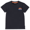 Donkerblauwe jongens t-shirt met surfprint van Tumble ’n Dry | Bondi Beach T-shirt van Tumble 'n Dry - Verkrijgbaar bij Little Fashion Addict