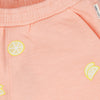 Zachtroze meisjesshort met citroenen van Tumble 'n Dry | Citron Shorts van Tumble 'n Dry - verkrijgbaar bij Little Fashion Addict