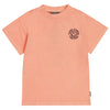 Oranje jongens T-shirt met surfprint van Tumble ’n Dry | Coral Bay T-shirt van Tumble 'n Dry - Verkrijgbaar bij Little Fashion Addict