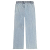 Lichtblauwe wide leg broek in denimlook van Tumble ’n Dry | Mora Broek Denim Light Stonewash van Tumble & Dry - Verkrijgbaar bij Little Fashion Addict