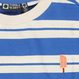 Donkerblauwe jongens t-shirt met surfprint van Tumble ’n Dry | Bondi Beach T-shirt van Tumble 'n Dry - Verkrijgbaar bij Little Fashion Addict