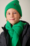 Neongroene muts en sjaal setje van Tumble ’n Dry voor kinderen | Beanie  Berwyn & Scarf Midway Neon Green
